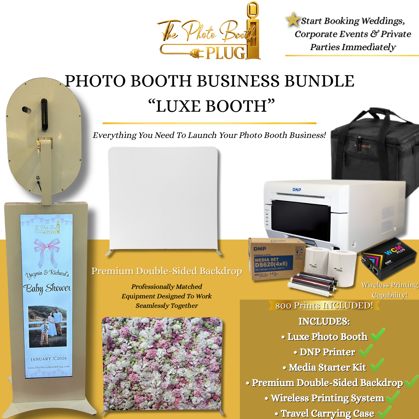 Complete Photo Booth Business Starter Bundle (Everything Included)