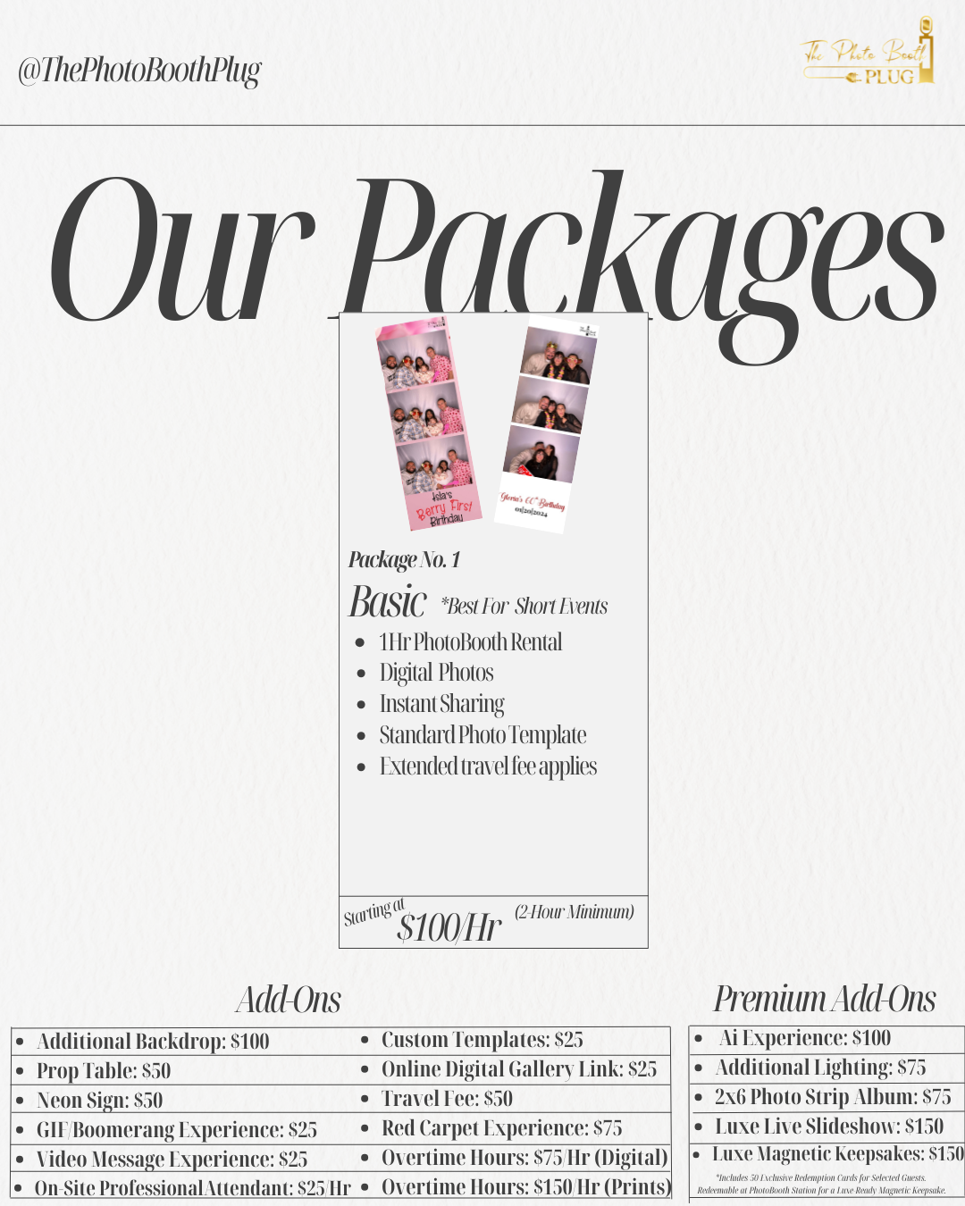 Basic Package No.1