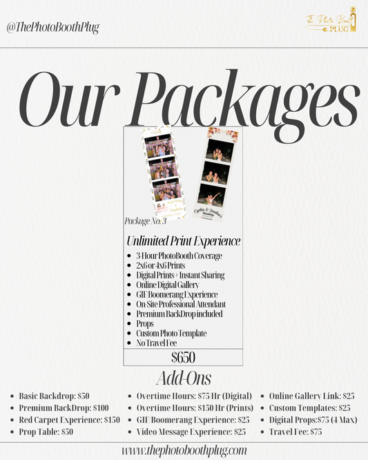 Ultimate Print Experience Package No.3