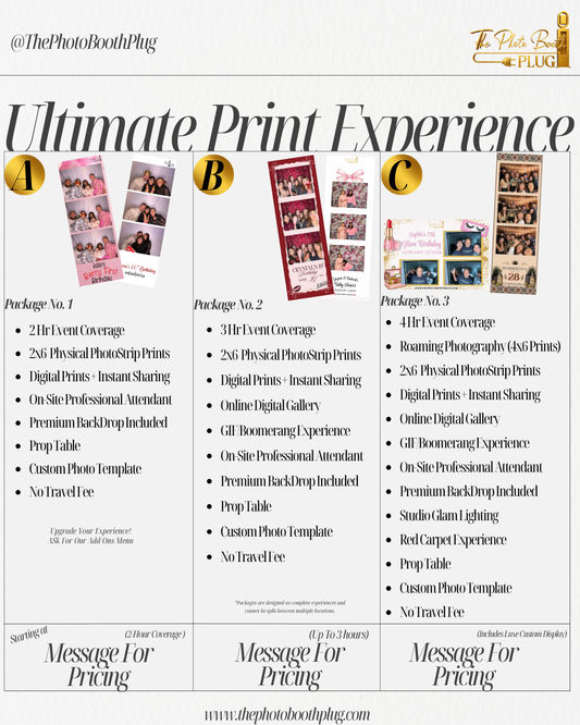 Ultimate Print Experience Package No.3