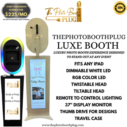 ThePhotoBoothPlug Luxe Booth™