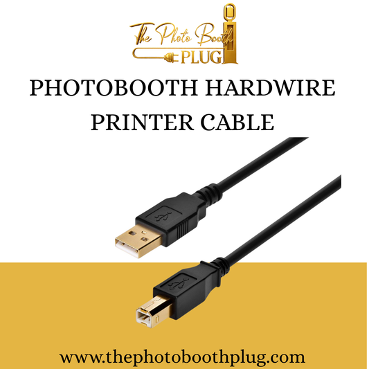 Photo booth Hardwire Printer Cable