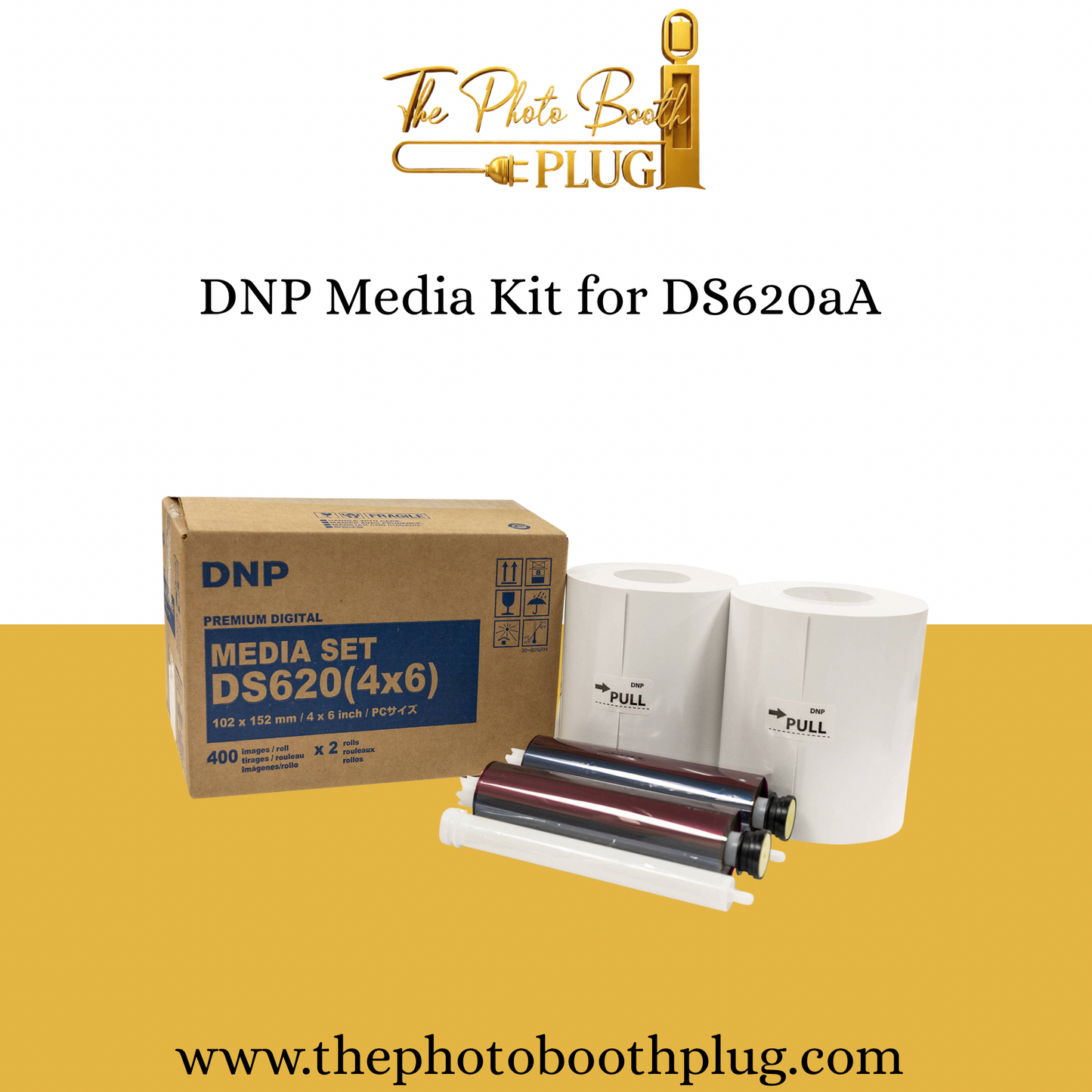 DNP DS620A Media Kit (800 4X6 Prints)