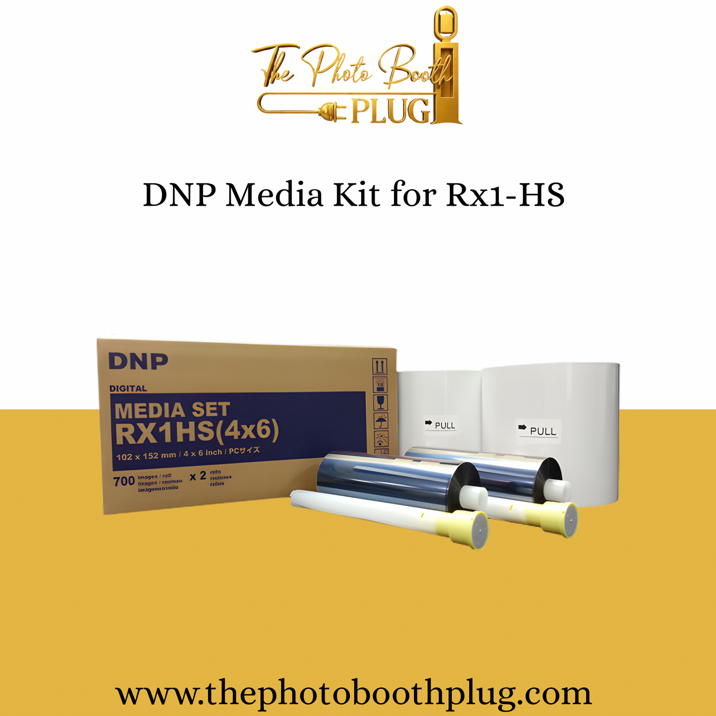 DNP Rx1-HS Media Kit (1400 4x6 Prints)