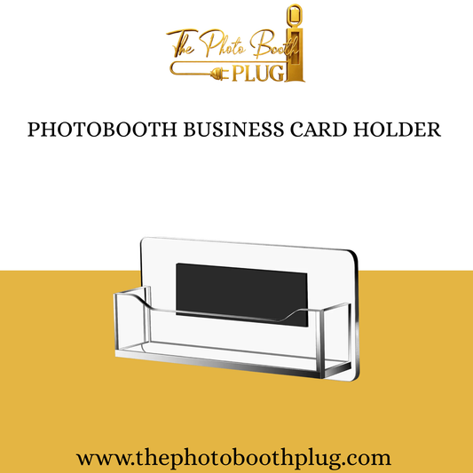 Photo Booth Business Card Holder